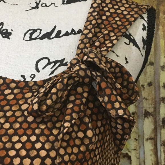 ‼️SOLD‼️ EUC ATTENTION Tie Neckline Top - Picture 3 of 9